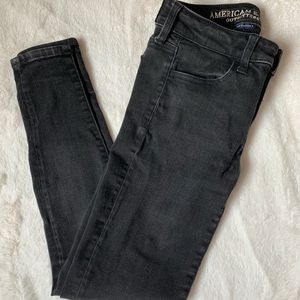 American Eagle black jeggings